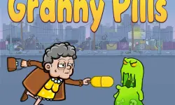 Granny Pills: Defend Cactuses