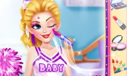 Vampire Princess Cheerleader Girl
