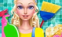 Fashion Doll House Cleaning