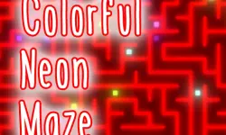 Colorful Neon Maze