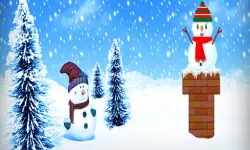 Snow Rain.io Fall Guys Jumping Game