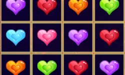 Sliding Hearts Match 3