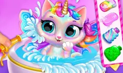 My Unicorn Cat Princess Caring
