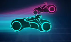 Neon Slither Sim