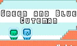 Green and Blue Cuteman
