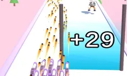 Merge Weapons Shooting 2048