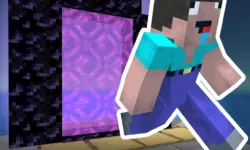 Noob Steve Parkour
