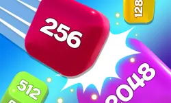 Chain Cube 2048 3D Merge Game