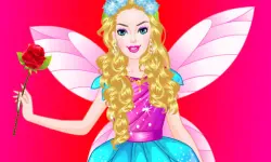 Barbie Angel Dress up