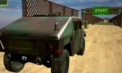 Military Vehicle Driving Simulation