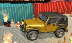 Classic Real 4x4 Jeep Parking Drive Game