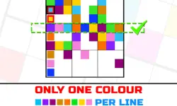 Only 1 color per line