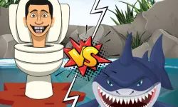Hungry Shark Vs Skibidi