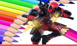 Coloring Book for Deadpool