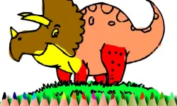 BTS Dinosaur Coloring Book