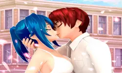 Anime High School Couple Makeover