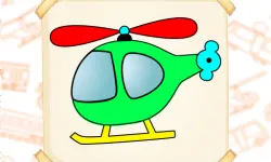 Coloring Book: Vehicles