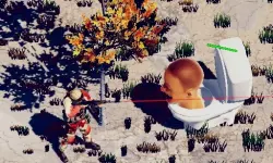 TopDown Skibidi Toilet Shooting