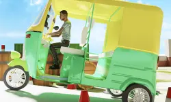 Tuk Tuk Rikshaw Parking
