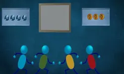 8b blue house escape