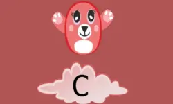 image Jump Over Alphabets