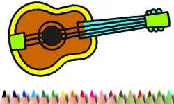 BTS Music Instrument Coloring Book