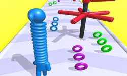 Longest Neck Stack Run 3D