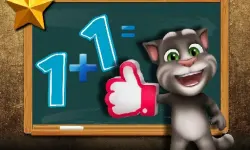 Talking Tom Math Test