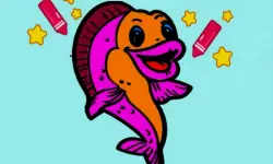 Easy To Paint GoldFish