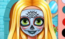 SISTER HALLOWEEN FACE PAINT