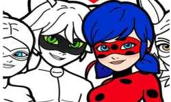LadyBug Coloring Book With Magic Pen