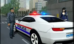 American Fast Police Car Driving Game 3D