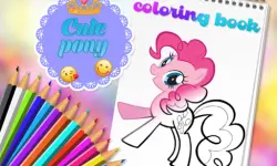 Cute Pony Coloring Book