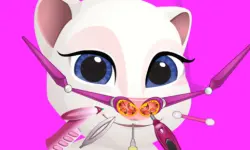 Talking Tom Angela Nose Doctor