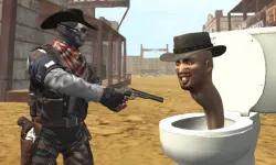 Cowboy vs Skibidi Toilets