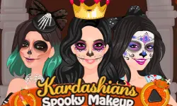 Kardashians Spooky Makeup