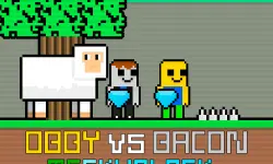 Obby vs Bacon MCSkyblock