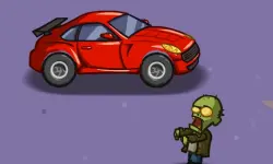 Driver Zombie Escape 2D