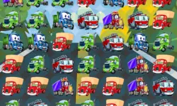 Cartoon Trucks Match 3