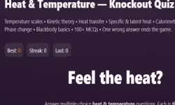 Physics: Heat Temperatuie Quiz
