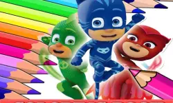 Coloring Book for PJ Masks