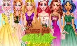 Princess Girls Spring Blossoms