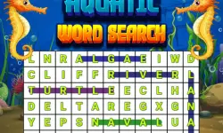 Aquatic Word Search