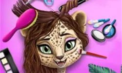 Jungle Animal Summer Makeover Game