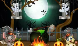 Halloween Twin Ghosts Rescue