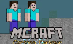 Mcraft Cartoon Parkour