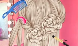Bride Wedding Hair Design