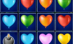Heart Balloons Block Collapse