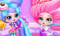 Cotton Candy Style Hair Salon - Fancy Hairstyles