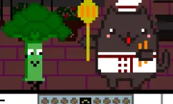 Cat Chef and Broccoli